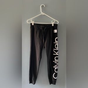 Black Calvin Klein performance sweatpants size Small